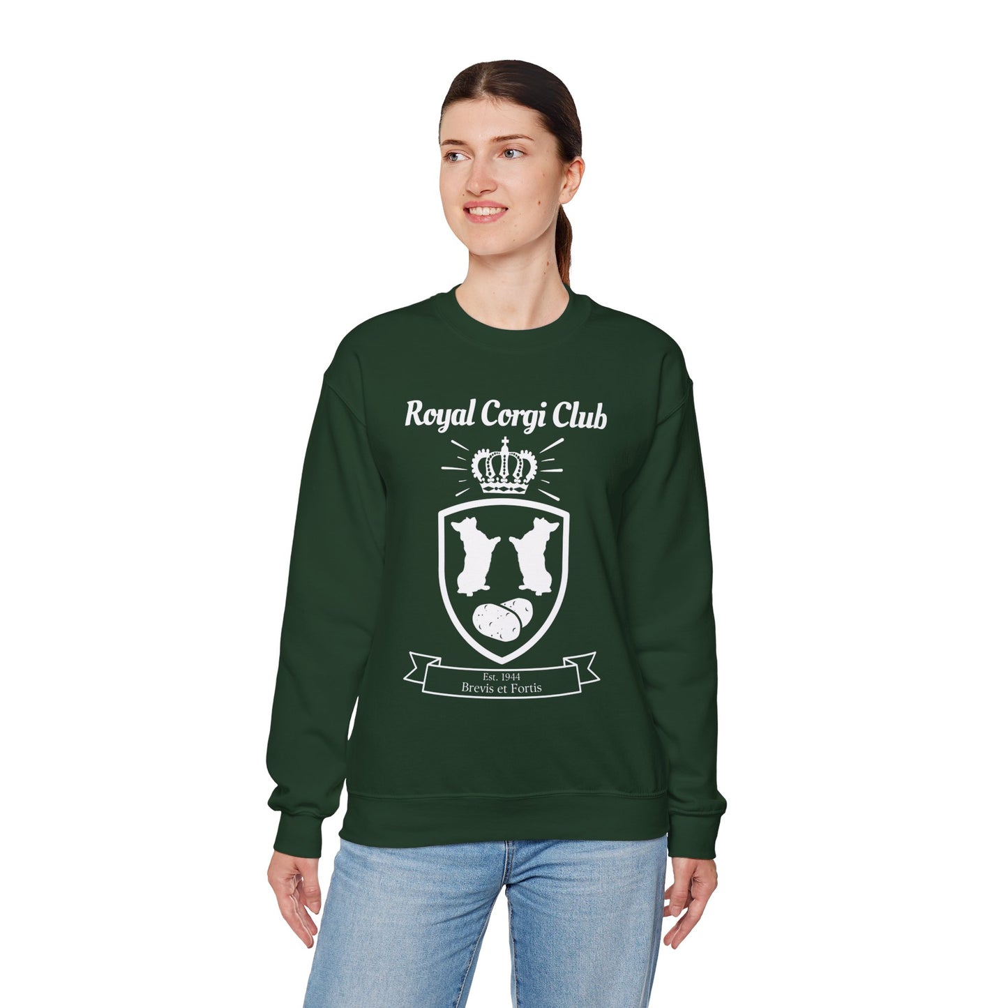 Corgi Sweatshirt Royal Corgi Club Women & Men