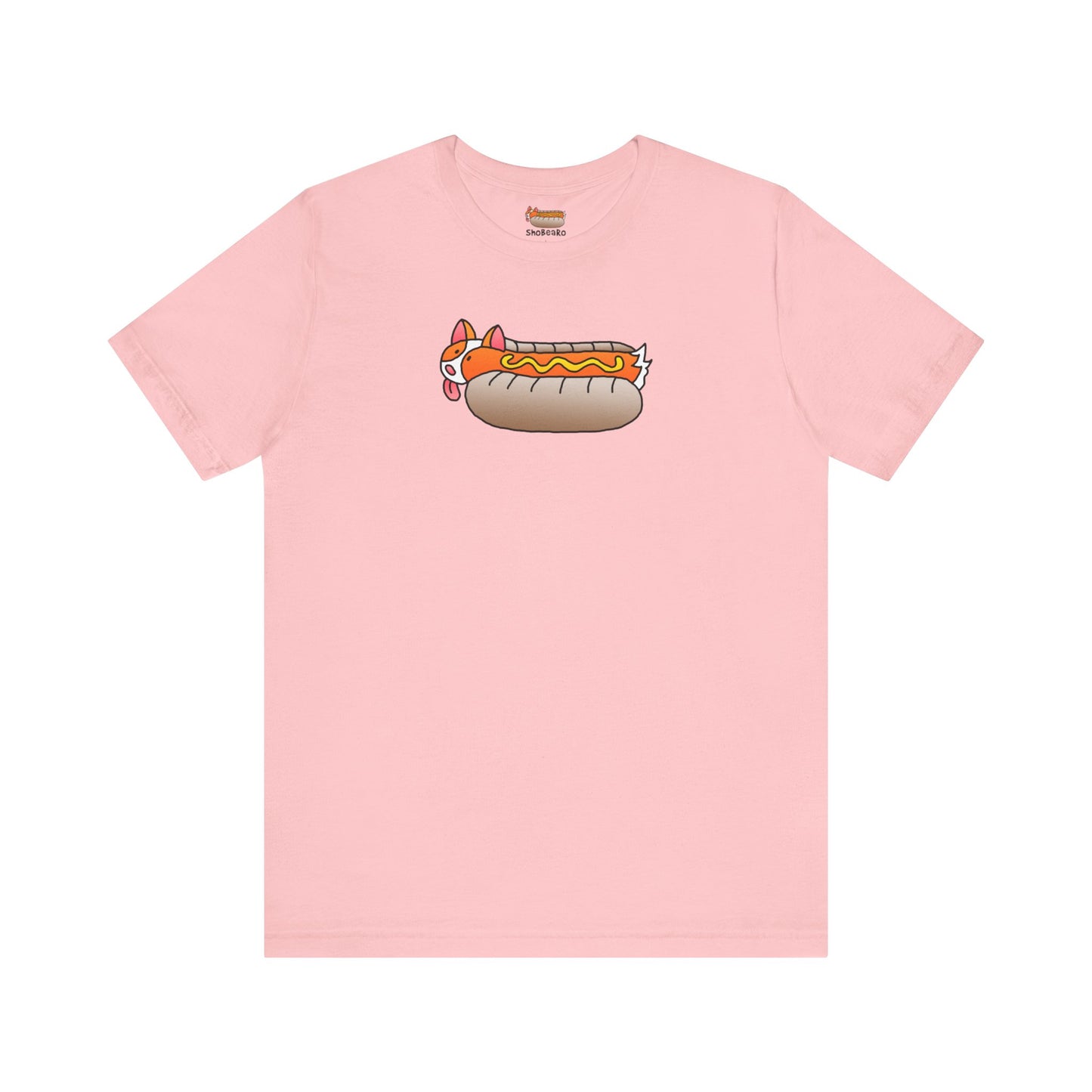 ShoBeaRo T-shirt Corgi Hot Dog Women & Men