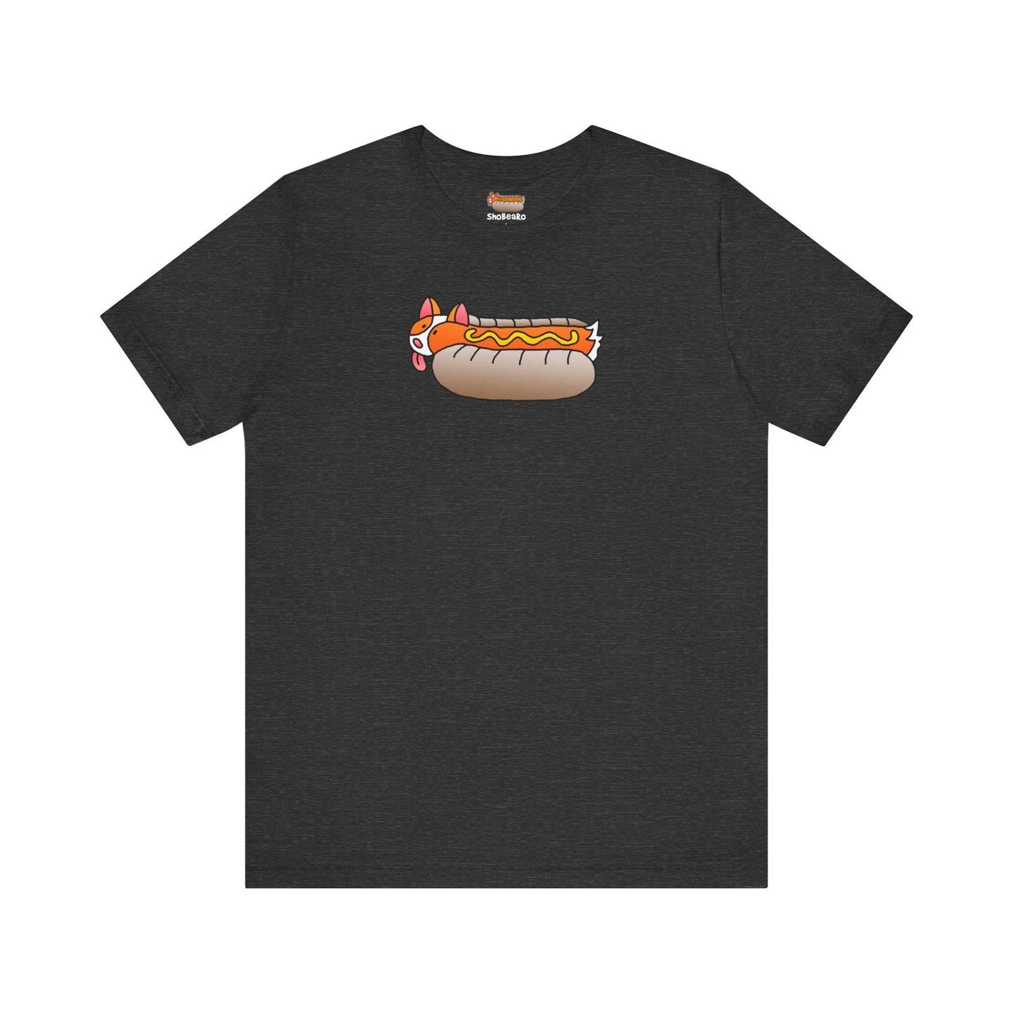 ShoBeaRo T-shirt Corgi Hot Dog Women & Men