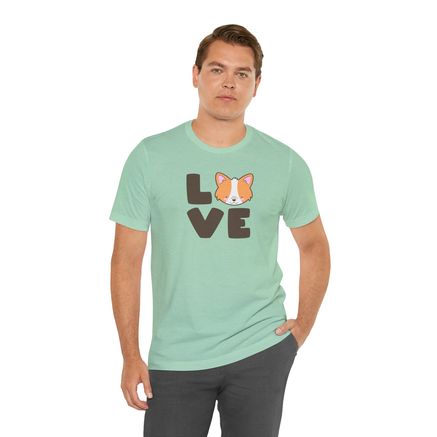 Corgi T-shirt LOVE Women & Men