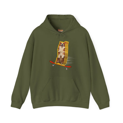 Corgi Hoodie Skateboard 90's Vintage Retro Women & Men