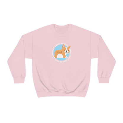 pink corgi butts drive me nuts adult unisex sweatshirt clothing