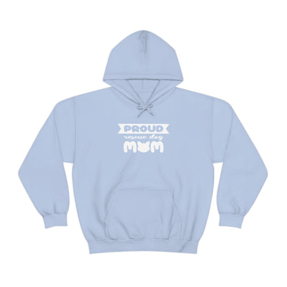 Rescue Dog Hoodie Proud Mom Women