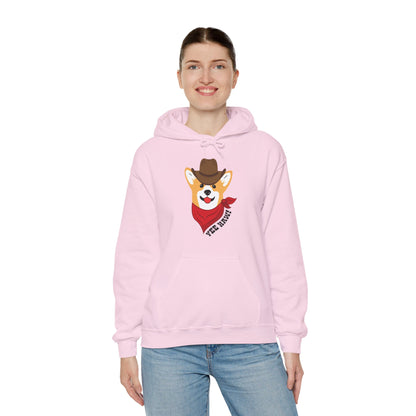 Corgi Hoodie Cowboy Yee Haw Women & Men