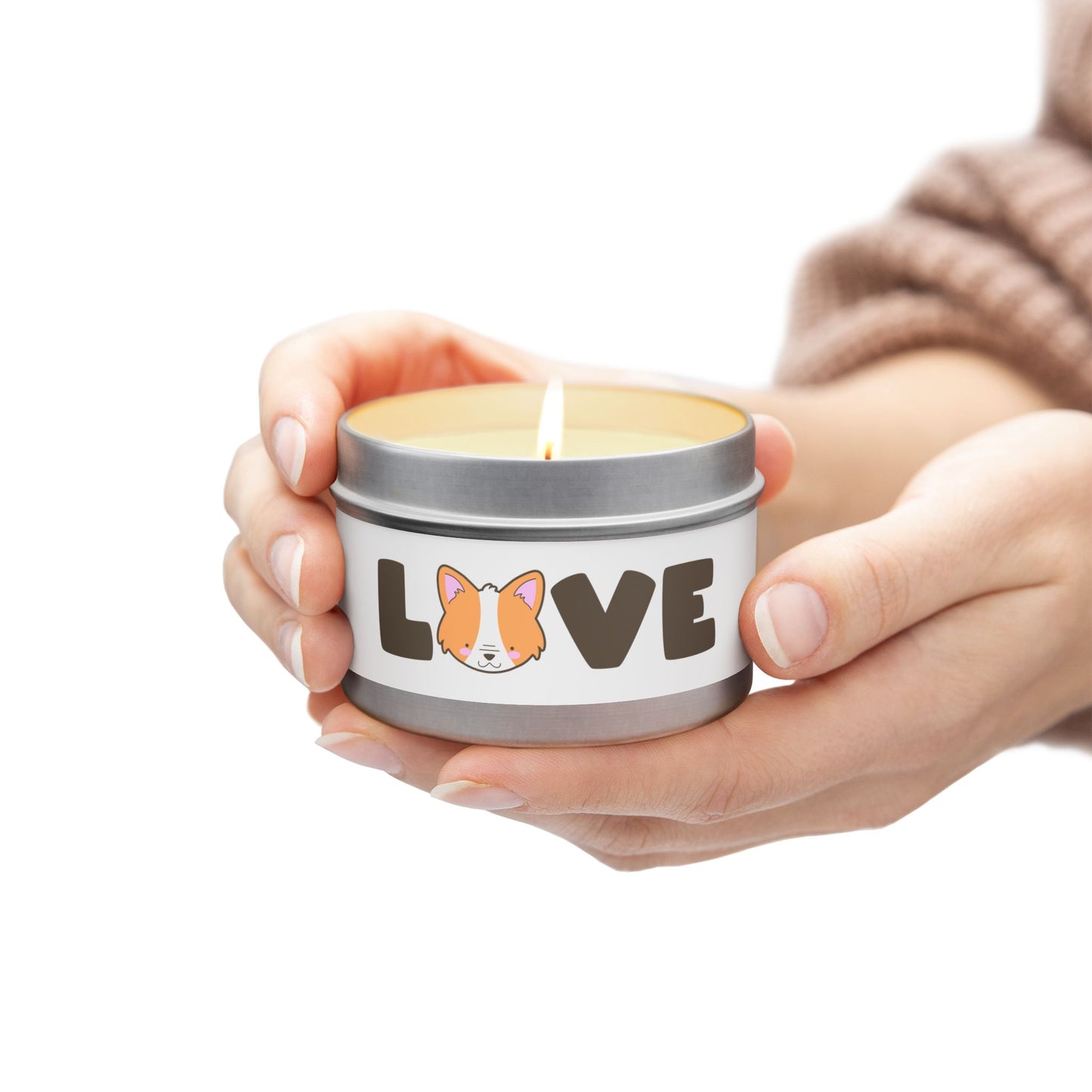 Corgi Candle LOVE Scented 8oz
