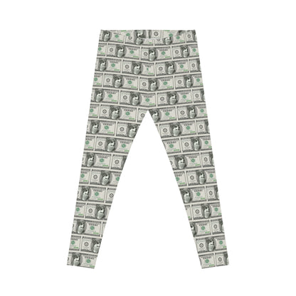 Corgi Leggings Money $100 Women Pants