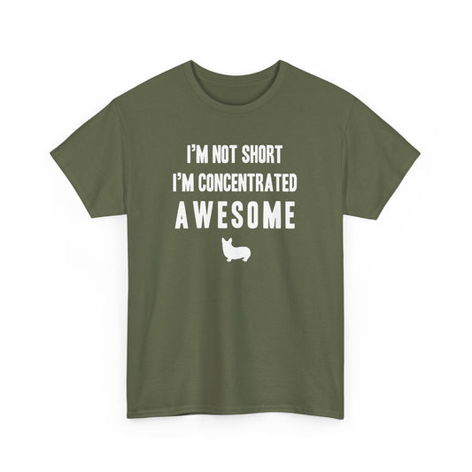 Corgi T-shirt Concentrated Awesome Women & Men