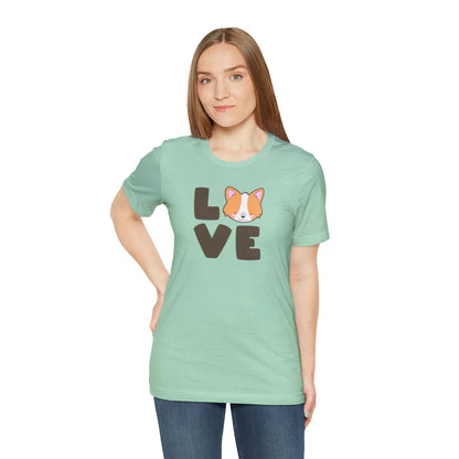 Corgi T-shirt LOVE Women & Men