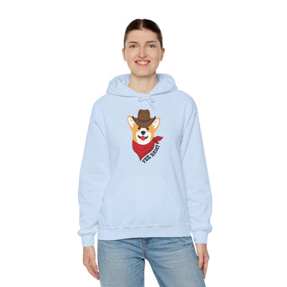 Corgi Hoodie Cowboy Yee Haw Women & Men