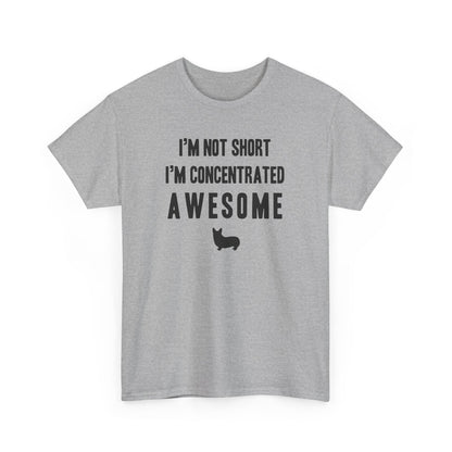 Corgi T-shirt Concentrated Awesome Women & Men