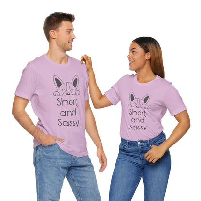 Corgi T-shirt Short and Sassy Women & Men