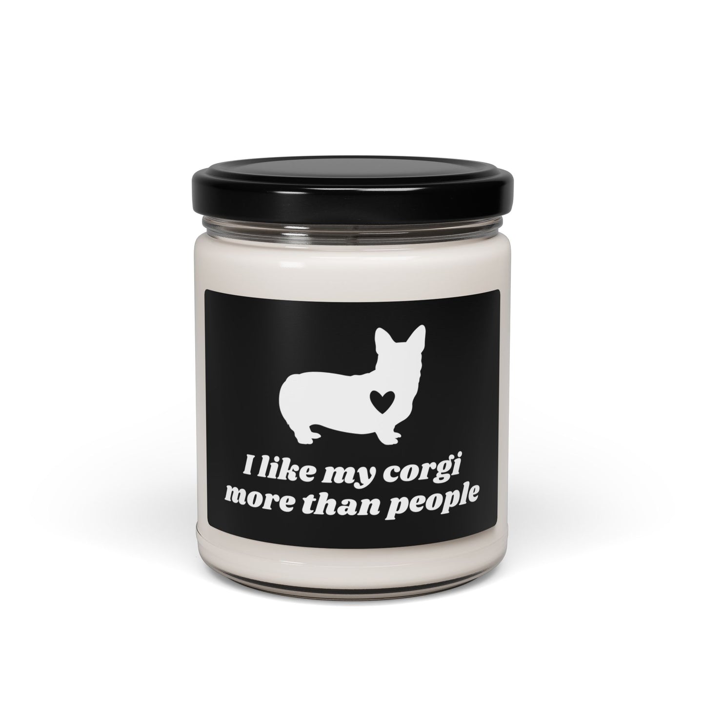 Corgi Candle Like More Than People Scented 9oz