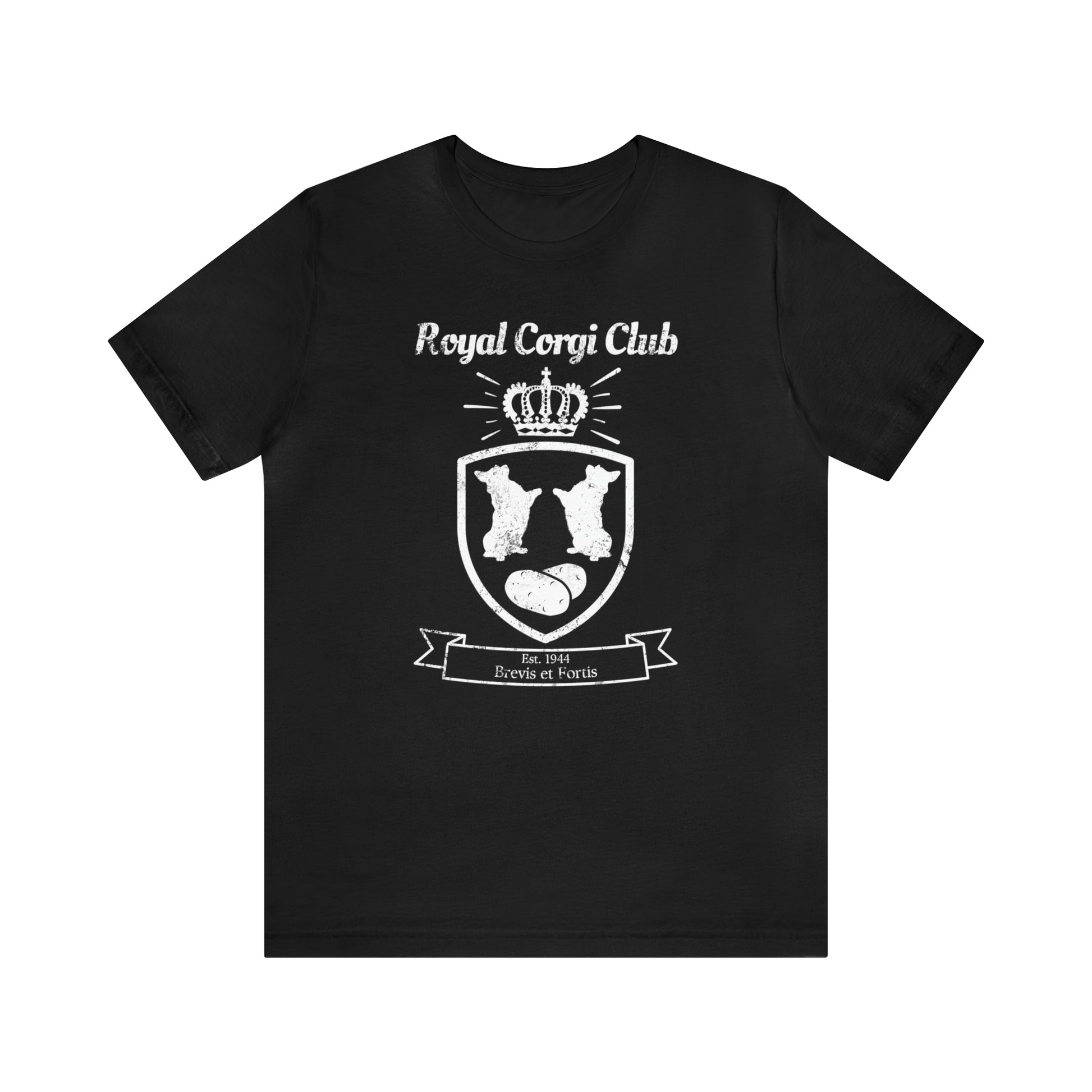 black royal corgi club potato shield Pembroke Welsch sweatshirt women men unisex sweater