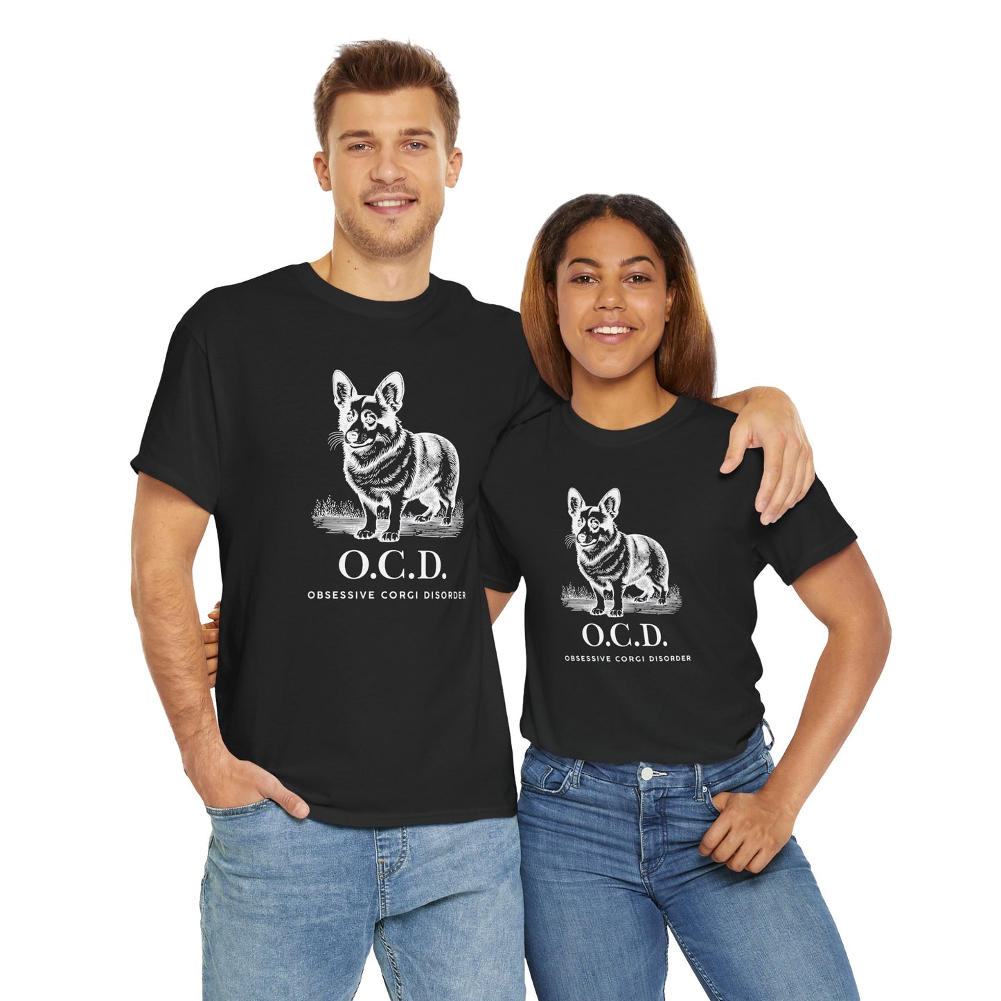 Corgi T-shirt O.C.D. Women & Men