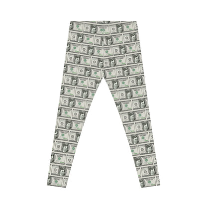 Corgi Leggings Money $100 Women Pants