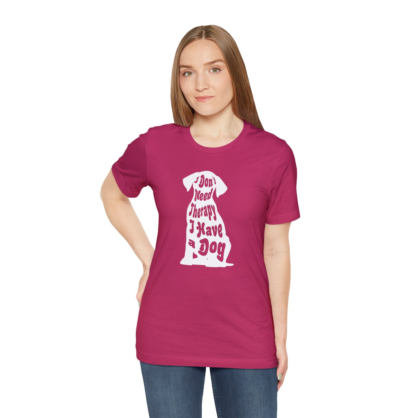 Dog T-shirt Therapy Women & Men
