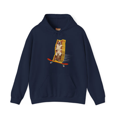 Corgi Hoodie Skateboard 90's Vintage Retro Women & Men