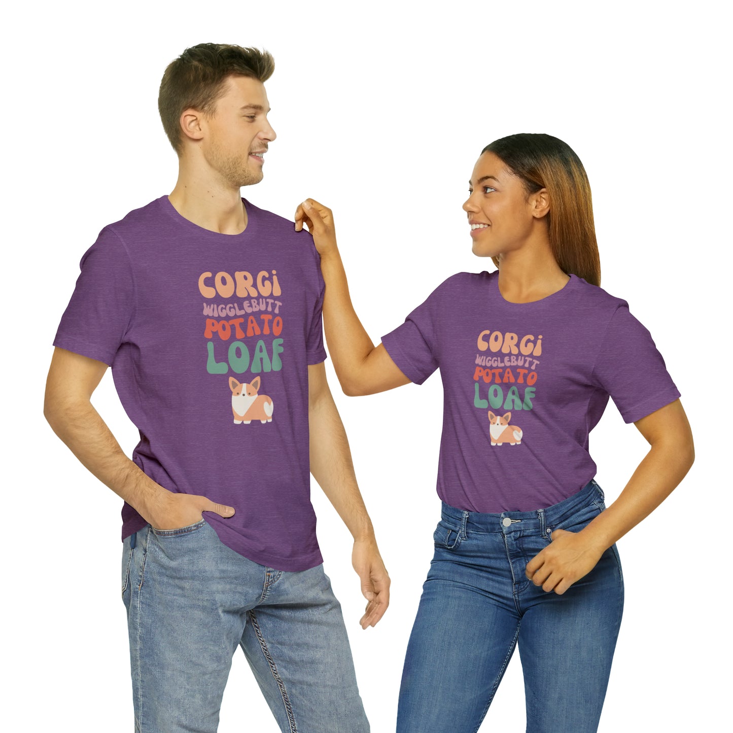 Corgi T-shirt Wigglebutt Potato Loaf Women & Men
