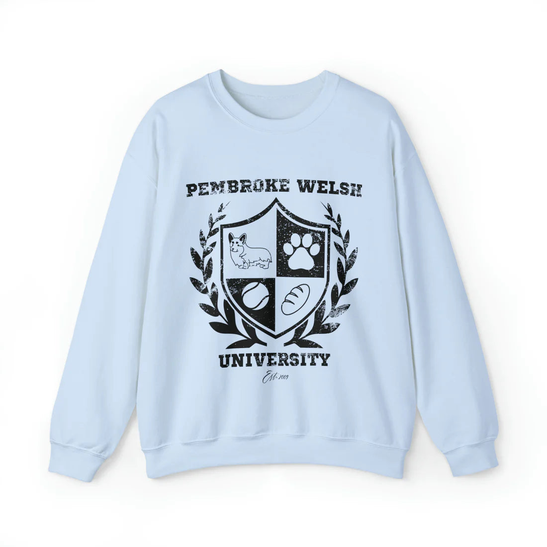 BUNDLE Pembroke Welsh Corgi University Sweatshirt & Coffee Mug