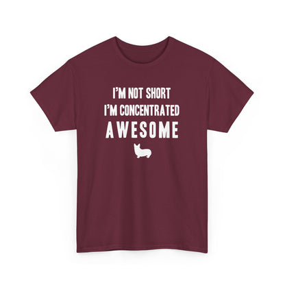 Corgi T-shirt Concentrated Awesome Women & Men