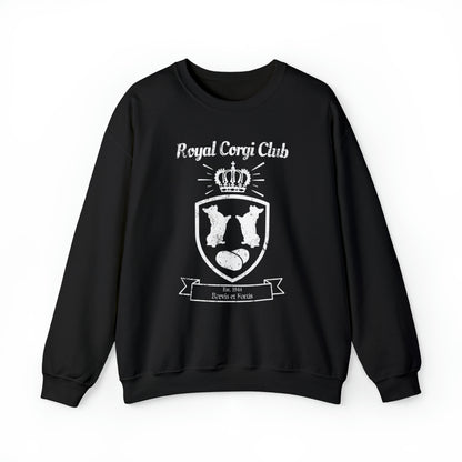 black royal corgi club potato shield Pembroke Welsch sweatshirt women men unisex sweater