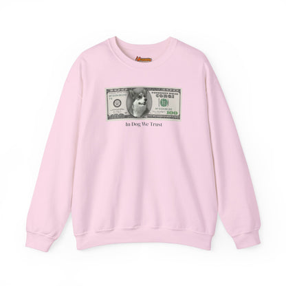 Corgi Sweatshirt Money $100 Women & Men