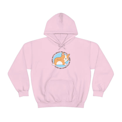 pink corgi butts drive me nuts adult unisex hoodie clothing