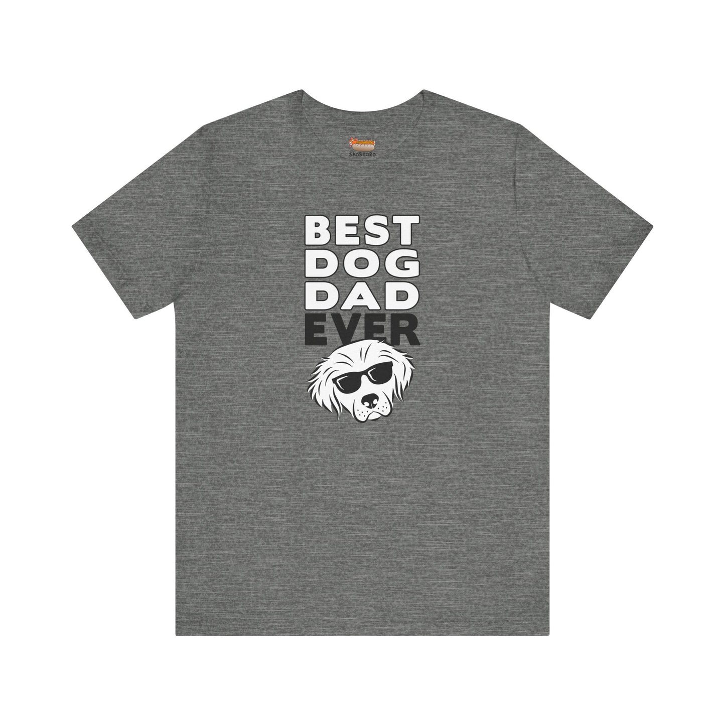 grey gray best dog dad ever t-shirt men