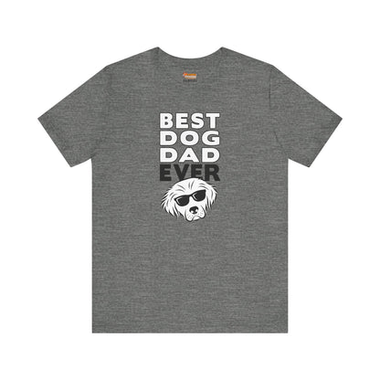 grey gray best dog dad ever t-shirt men