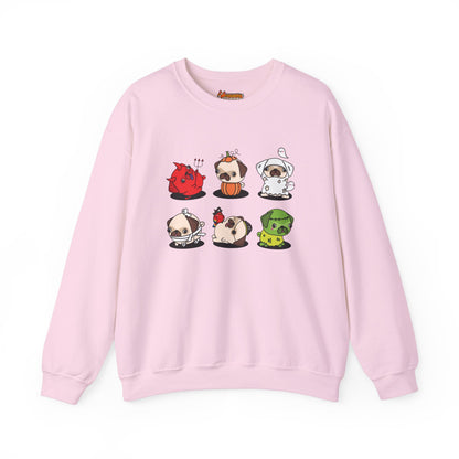 Pug Sweatshirt Halloween Women & Men