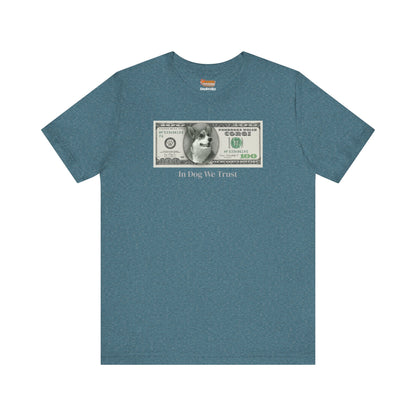 Corgi T-shirt Dog Money $100 Women & Men