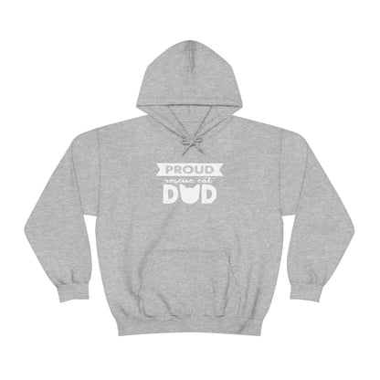 Rescue Cat Hoodie Proud Dad Men