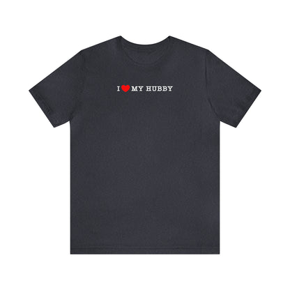 Corgi T-shirt I Love My Hubby (i love my corgi more) Women