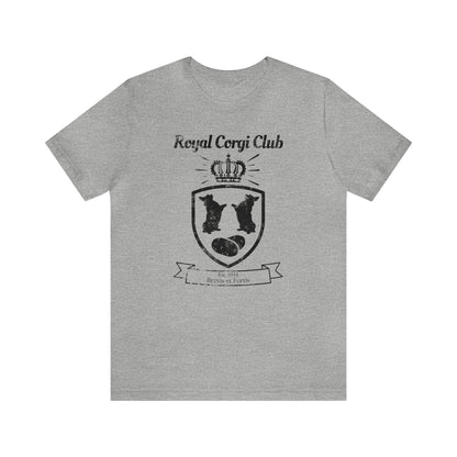 gray royal corgi club potato shield Pembroke Welsch sweatshirt women men unisex sweater