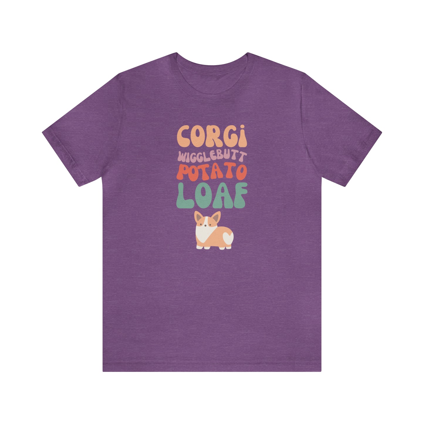Corgi T-shirt Wigglebutt Potato Loaf Women & Men