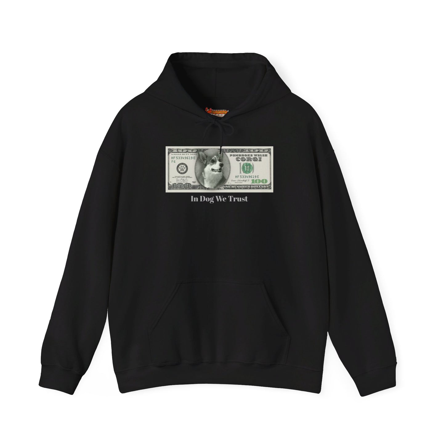 Corgi Hoodie Money $100 Women & Men