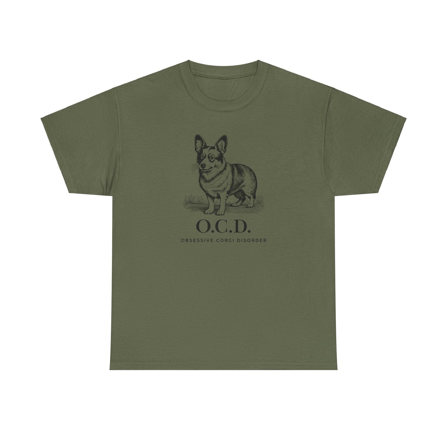 Corgi T-shirt O.C.D. Women & Men