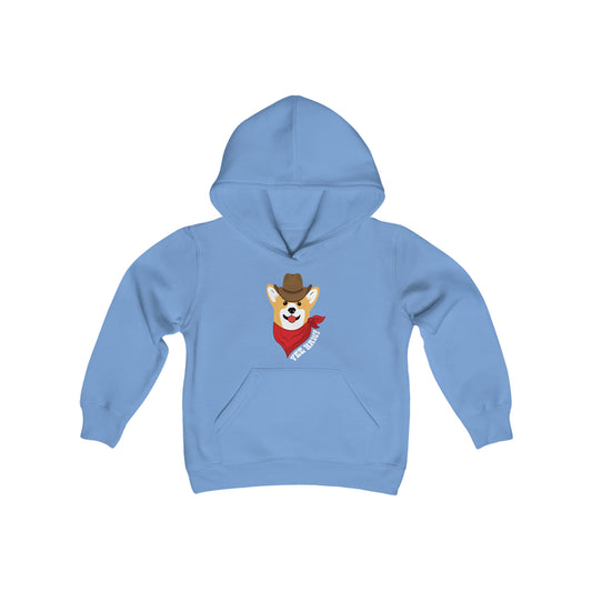 Corgi Hoodie Cowboy Yee Haw KIDS