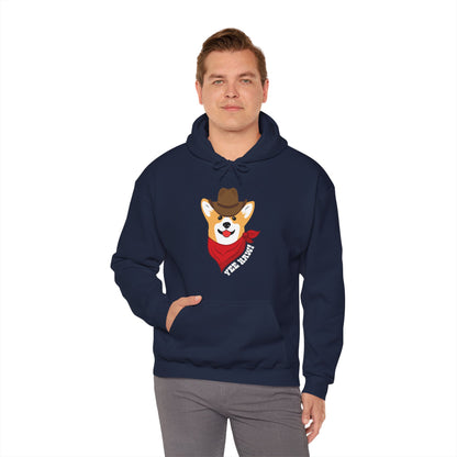 Corgi Hoodie Cowboy Yee Haw Women & Men
