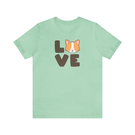 Corgi T-shirt LOVE Women & Men