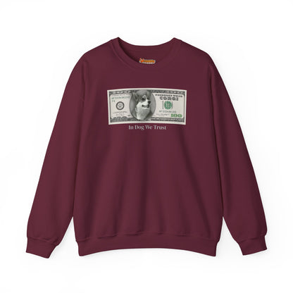 Corgi Sweatshirt Money $100 Women & Men