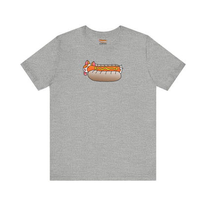 ShoBeaRo T-shirt Corgi Hot Dog Women & Men