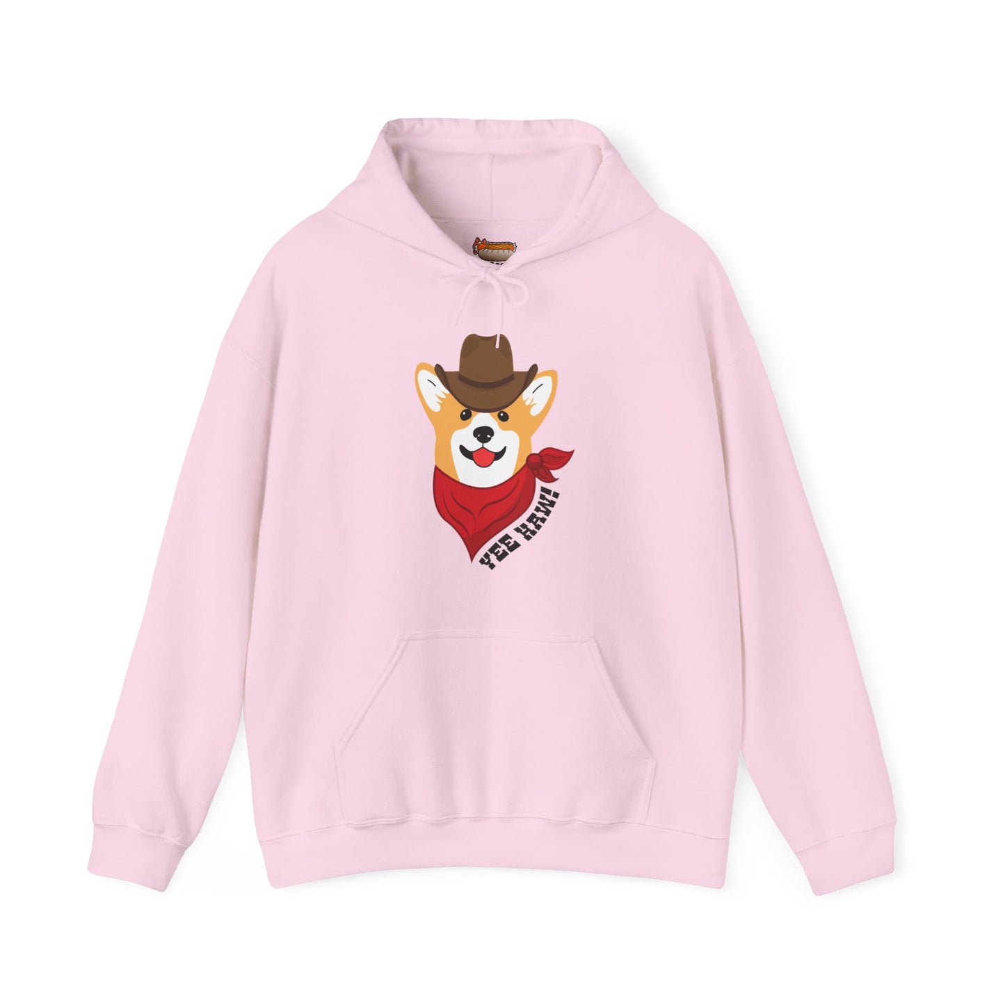 Corgi Hoodie Cowboy Yee Haw Women & Men
