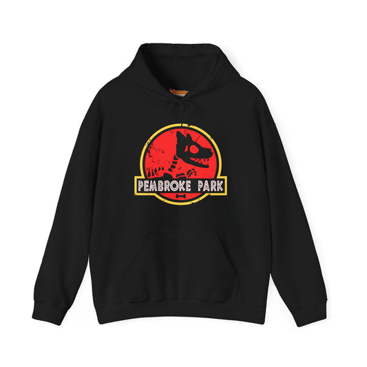 Corgi Hoodie Pembroke Park Distressed Women & Men