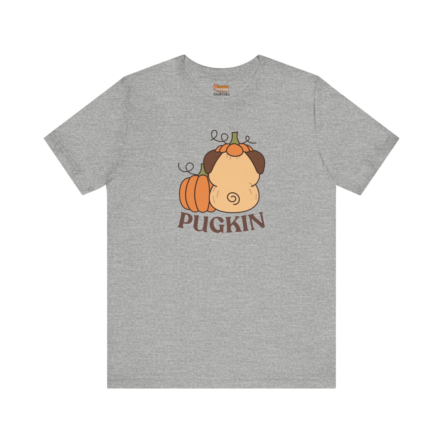 Pug T-shirt Pumpkin Women & Men