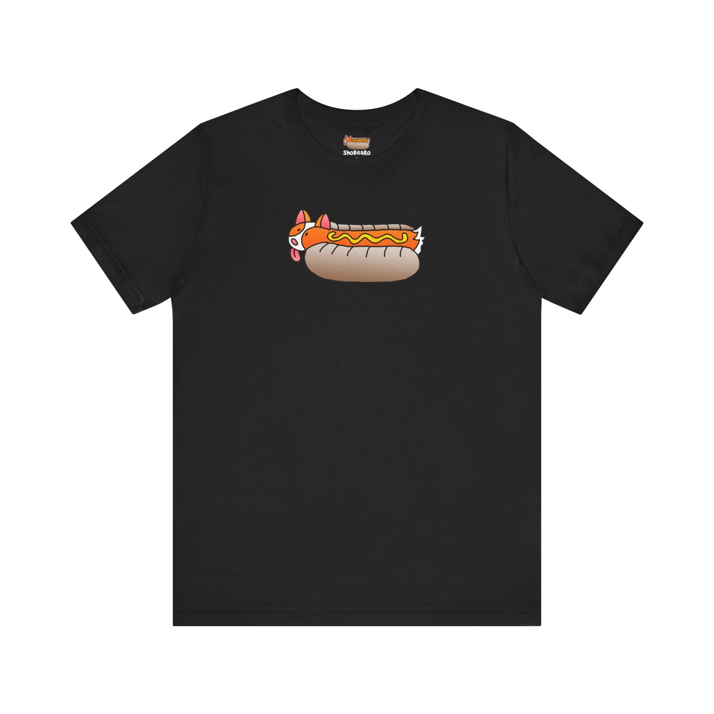 ShoBeaRo T-shirt Corgi Hot Dog Women & Men