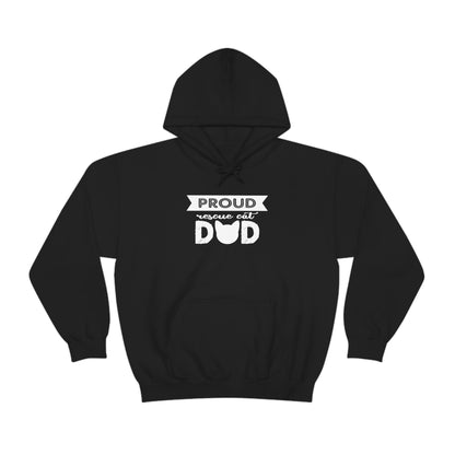 Rescue Cat Hoodie Proud Dad Men