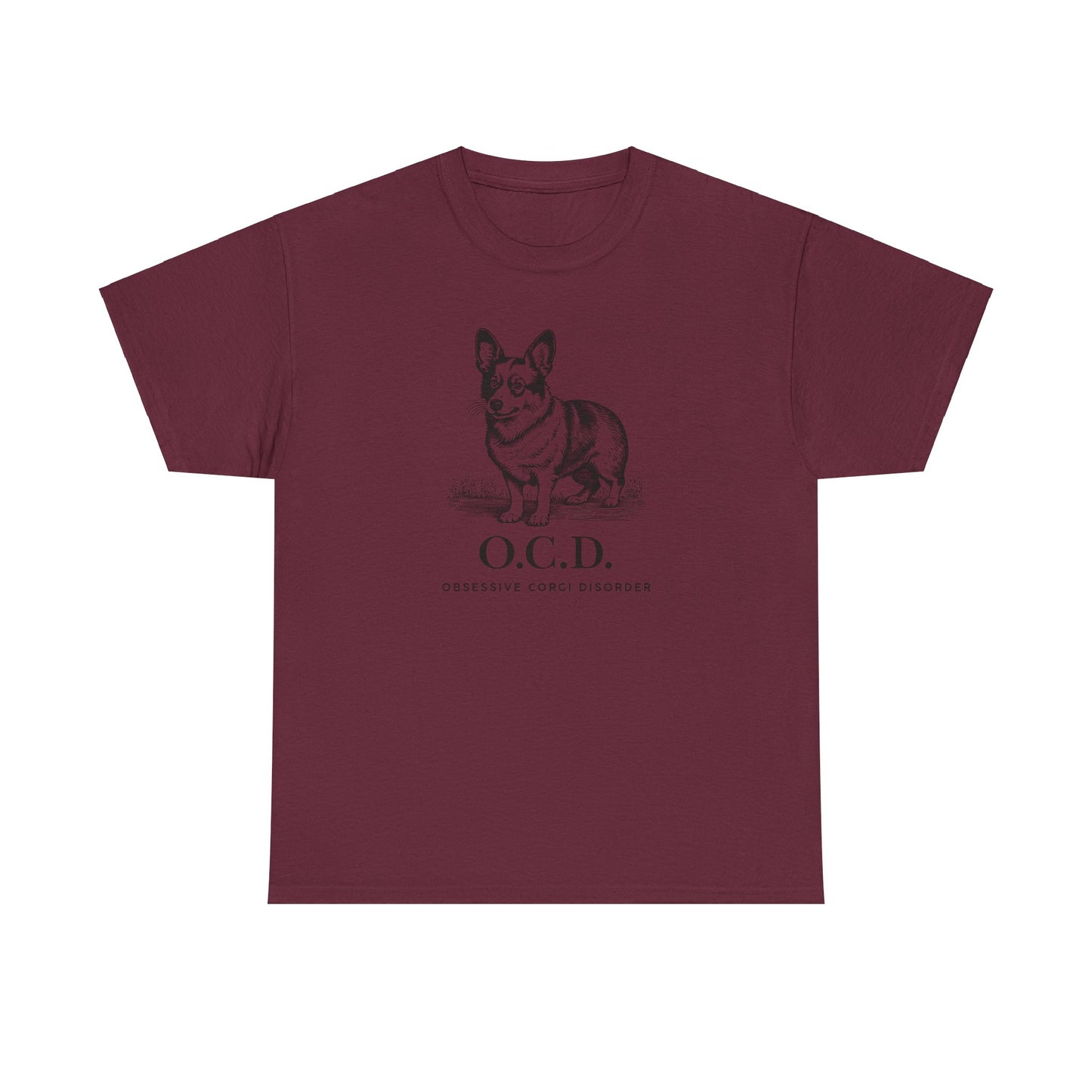 Corgi T-shirt O.C.D. Women & Men