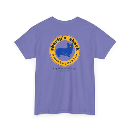 Corgi T-shirt Shorty's Shack Alaska Bar Women & Men