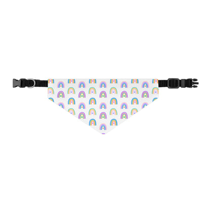 Dog Cat Bandana Rainbows